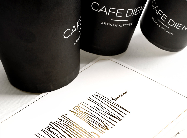 Cafe Diem – Full Concept & Brand Creation For A Beirut Neighborhood Cafe