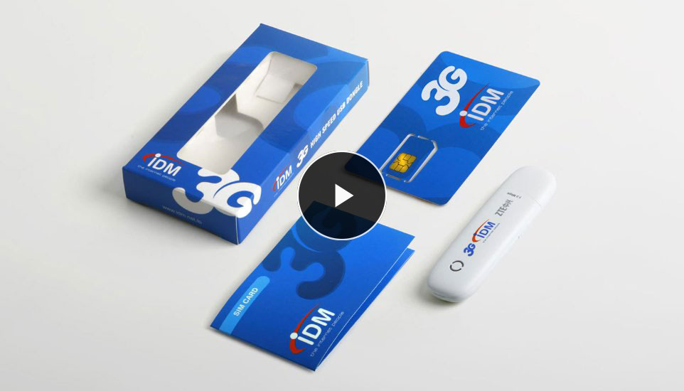 IDM – Advertising Campaign & Mascot Creation For Internet Provider