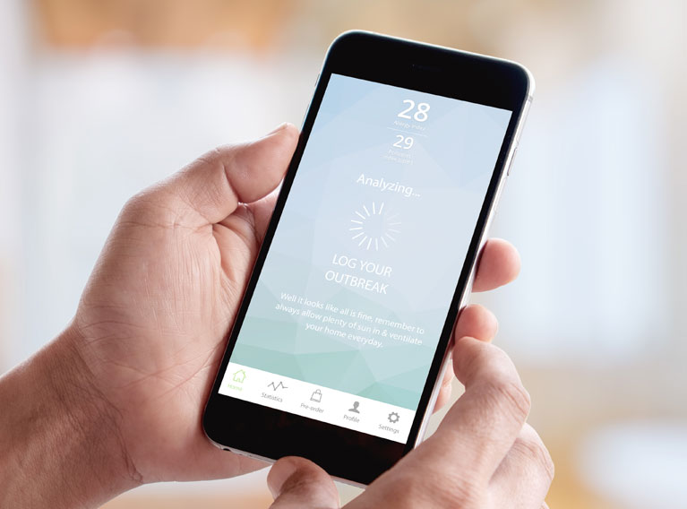 Sensio Air – Design & Development Of Award Winning Health App
