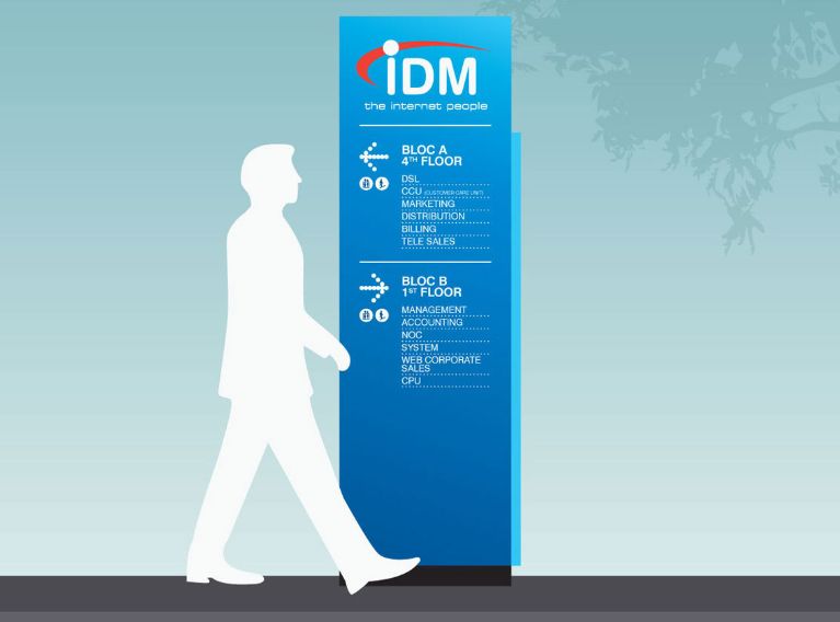 IDM – Advertising Campaign & Mascot Creation For Internet Provider