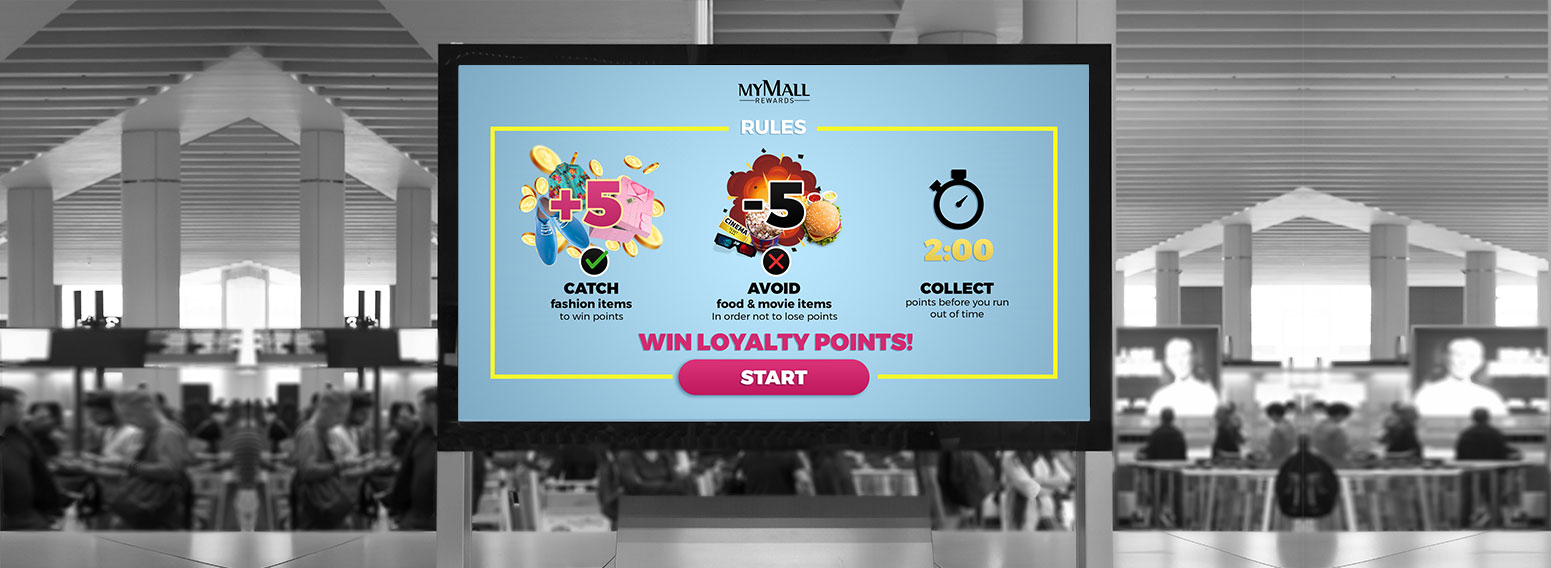 Le Mall – Loyalty Program Gamified Through A Kinect Game