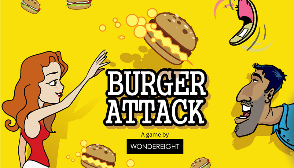 WonderEight and Virgin Radio Launch Burger Attack App