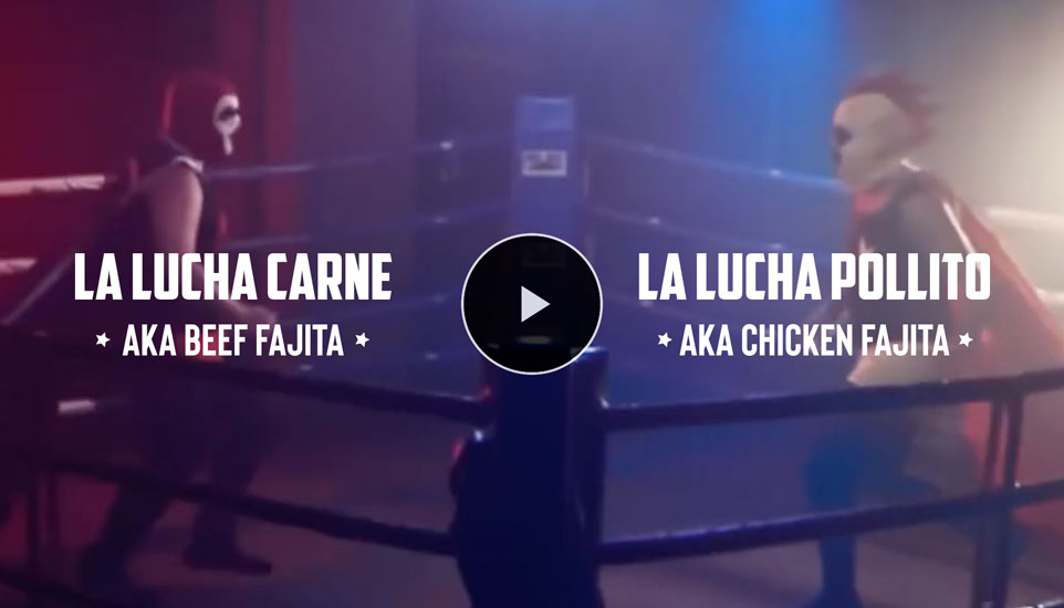 Crepaway Lucha Libre – Social Media Campaign Launching The Limited Edition Sandwiches