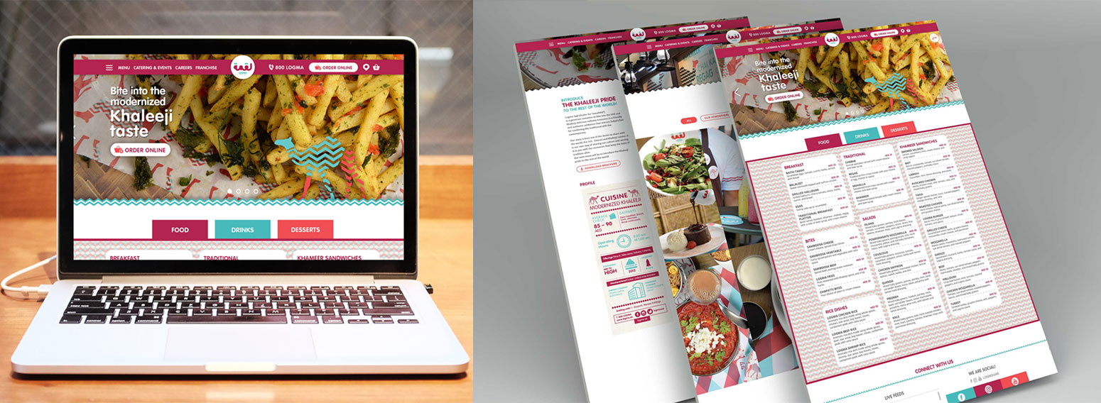 Logma – eCommerce Website For Modern Khaleeji Restaurant In Dubai