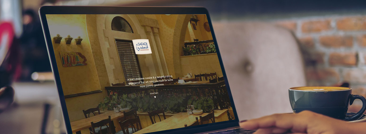 Al Safadi – Modern & Intuitive Website Design & Development For Dubai’s Lebanese Restaurant