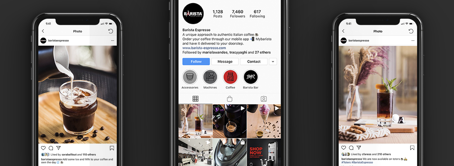 Barista – Strategy, Branding, Packaging, Communication & Social Media For Coffee Brand