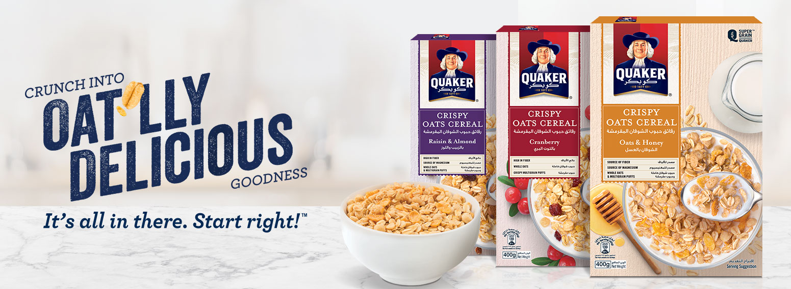 Quaker Oats – Content Production For The Launch Of The Crispy Cereal Line In The GCC