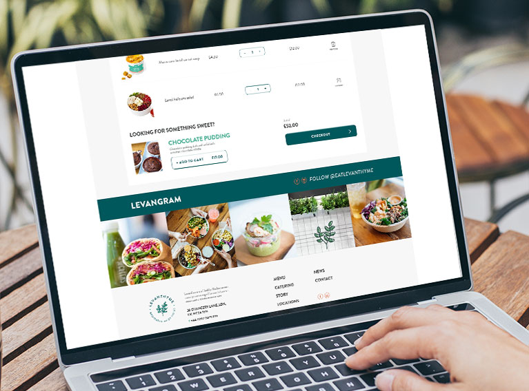 Levanthyme – eCommerce Website For Levantine Kitchen In The Heart Of London