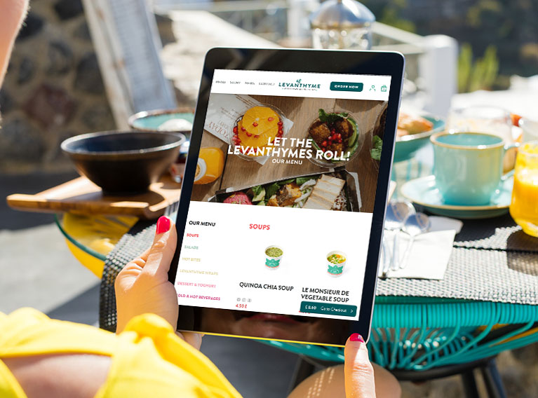 Levanthyme – eCommerce Website For Levantine Kitchen In The Heart Of London