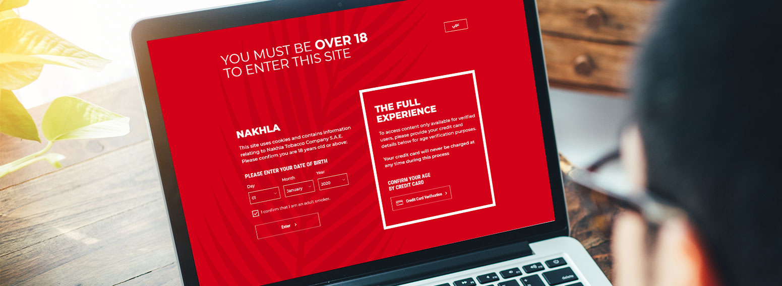 Nakhla – Website Design & Development For Leading Tobacco Brand