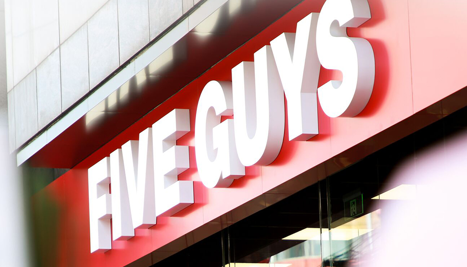 Five Guys Social Media Strategy & Content Creation for Saudi Arabia