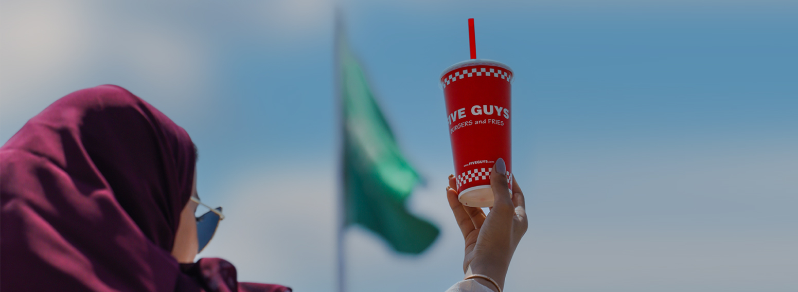 Five Guys Social Media Strategy & Content Creation for Saudi Arabia