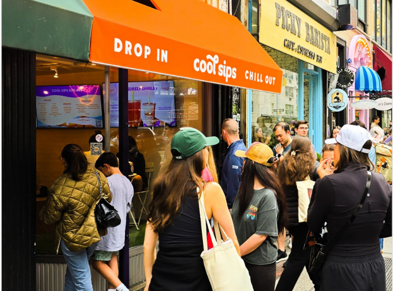 Cool Sips – Brand Creation for a Disruptive Dirty Soda Concept in NYC’s Beverage Market