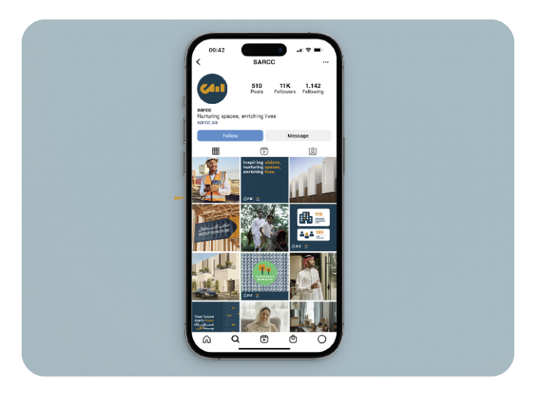 SARCC – Brand Creation for Saudi Arabia’s Human Centered Real Estate Innovator