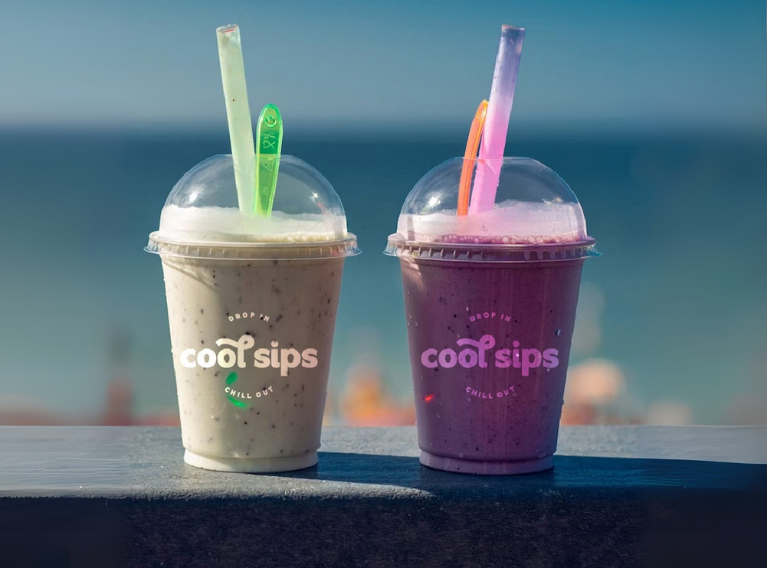 Cool Sips – Brand Creation for a Disruptive Dirty Soda Concept in NYC’s Beverage Market