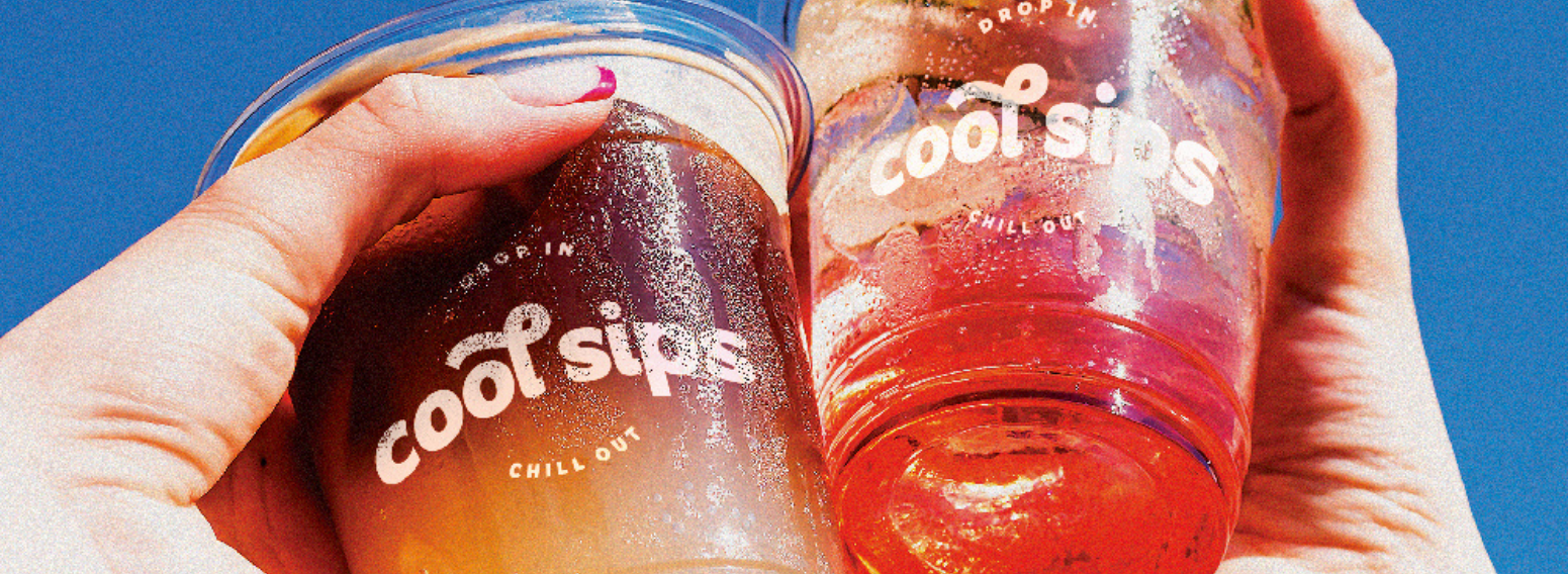 Cool Sips – Brand Creation for a Disruptive Dirty Soda Concept in NYC’s Beverage Market