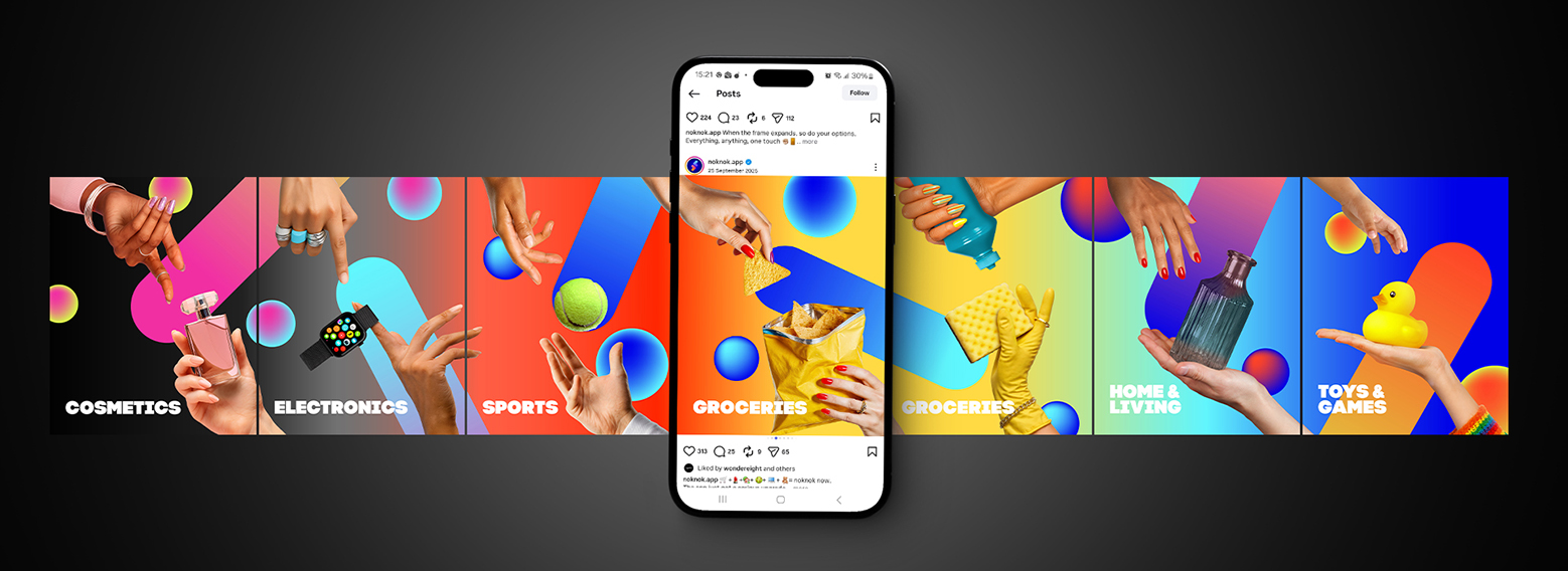 noknok – Award Winning OOH & Digital Campaign for Lebanon’s Fastest Superapp